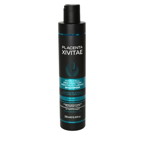 PLACENTA XIVITAE ŠAMPOON HÜDROLÜÜSITUD KERATIINIGA 250ML - Tootepilt 