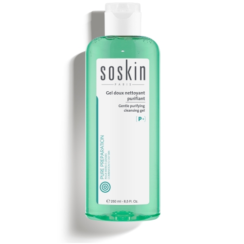SOSKIN PARIS PUHASTUSGEEL RASUSELE JA KOMB.NAHALE 250ML - Tootepilt 