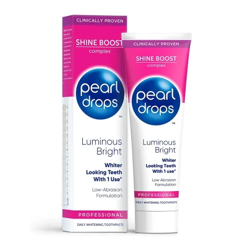 PEARL DROPS LUMINOUS BRIGHT HAMBAPASTA VALGENDAV 75ML - Tootepilt 