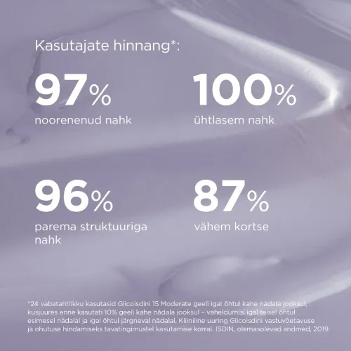 ISDIN GLICOISDIN 15 KOORIV GEEL GLÜKOOLHAPPEGA 50G - Tootepilt 3