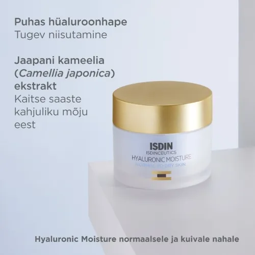 ISDIN NÄOKREEM HÜALUROONHAPPEGA NORM. JA KUIV. NAHALE 50G TÄITEPAKEND - Tootepilt 6