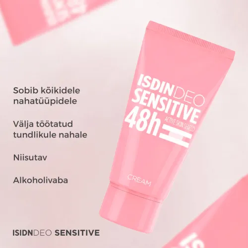 ISDIN KREEM DEODORANT SENSITIVE 48H 50ML - Tootepilt 4