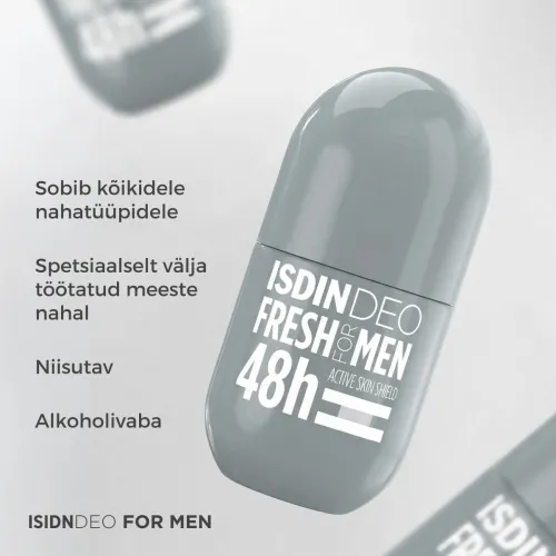 ISDIN ROLL-ON DEODORANT MEESTELE FRESH 48H 50ML - Tootepilt 4
