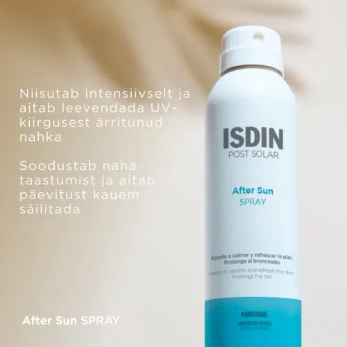 ISDIN SUN PÄEVITUSJÄRGNE SPREI 200ML - Tootepilt 4