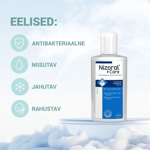 NIZORAL CARE SHAMPOON RASUSELE PEANAHALE 200ML - Tootepilt 2