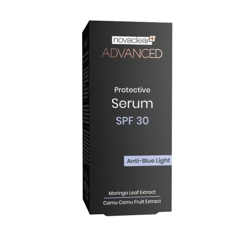 NOVACLEAR ADVANCED SEERUM SINISE VALGUSE KAITSEGA SPF30 30ML - Tootepilt 1