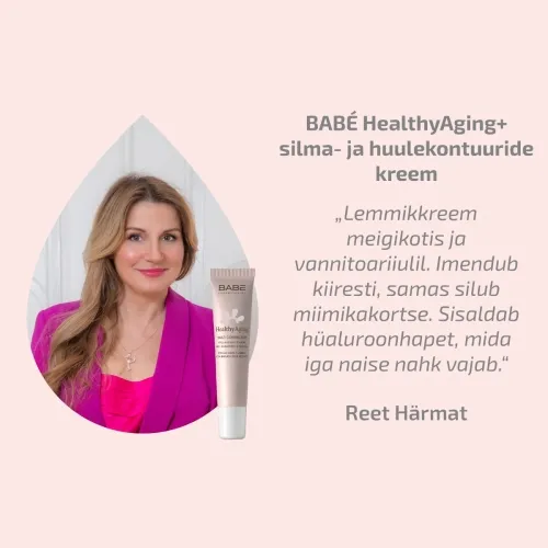 BABE HEALTHYAGING KREEM SILMA-HUULEKONTUURIDELE 15ML - Tootepilt 2