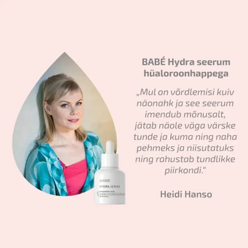 BABE SEERUM NIISUTAV HÜALUROONHAPPEGA 30ML - Tootepilt 2