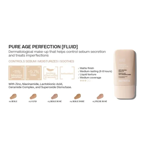 SENSILIS PURE AGE PERFECTION JUMESTUSKREEM MATISTAV 01 30ML - Tootepilt 4