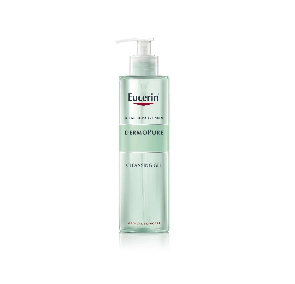 EUCERIN DERMOPURE NÄOPUHASTUSGEEL 400ML - Tootepilt 