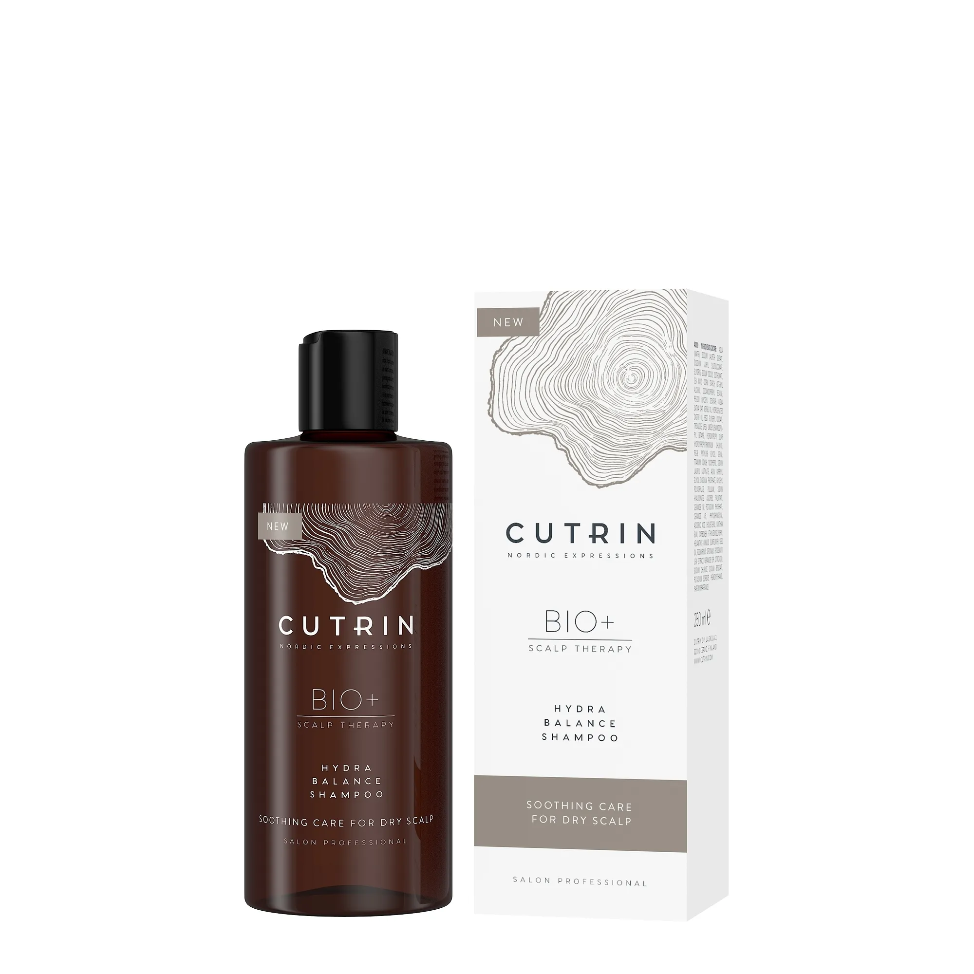 CUTRIN BIO+ HYDRA BALANCE SHAMPOON KUIVALE PEANAHALE 250ML - Tootepilt 