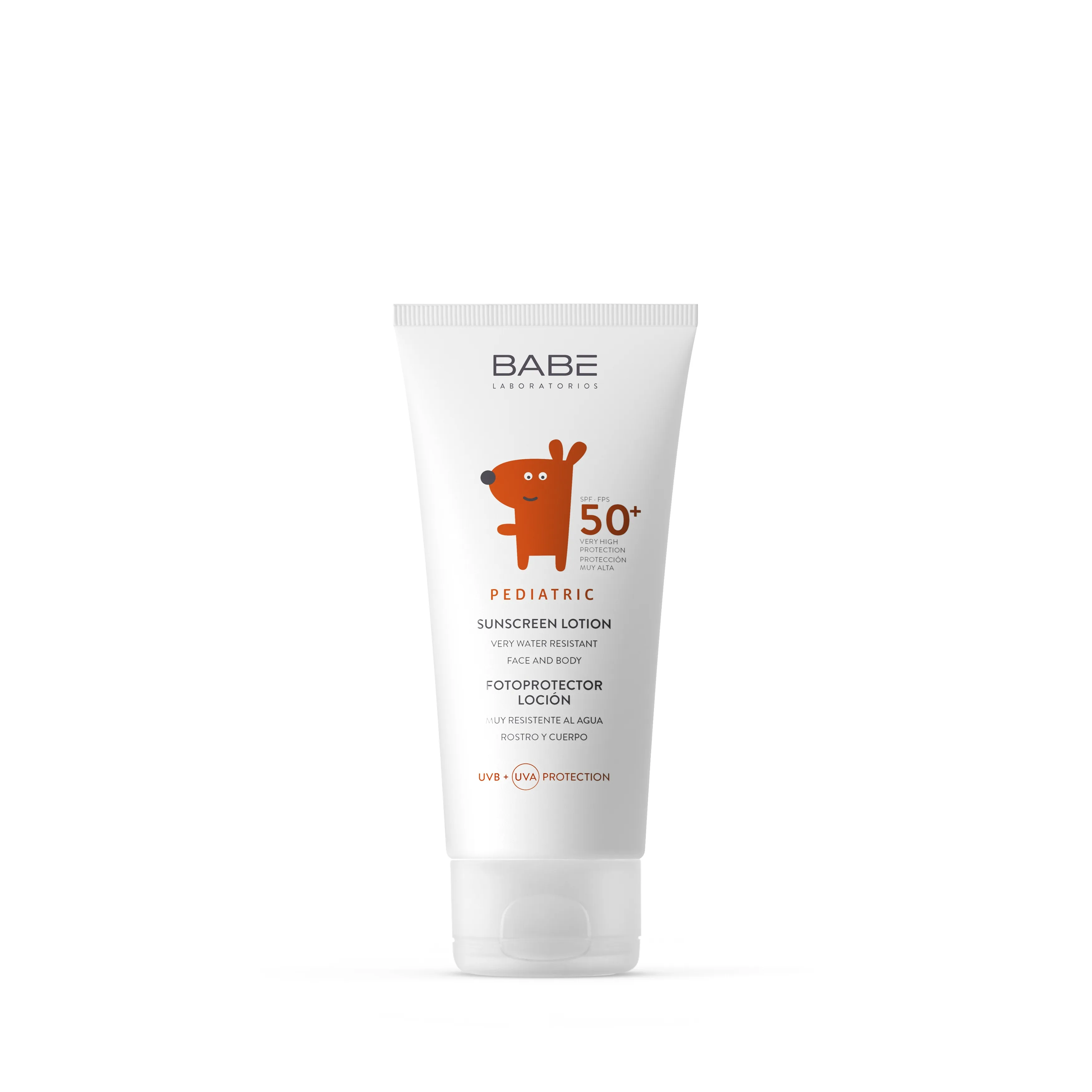 BABE PEDIATRIC PÄIKESEKAITSELOSJOON 50+ LASTELE 100ML - Tootepilt 1