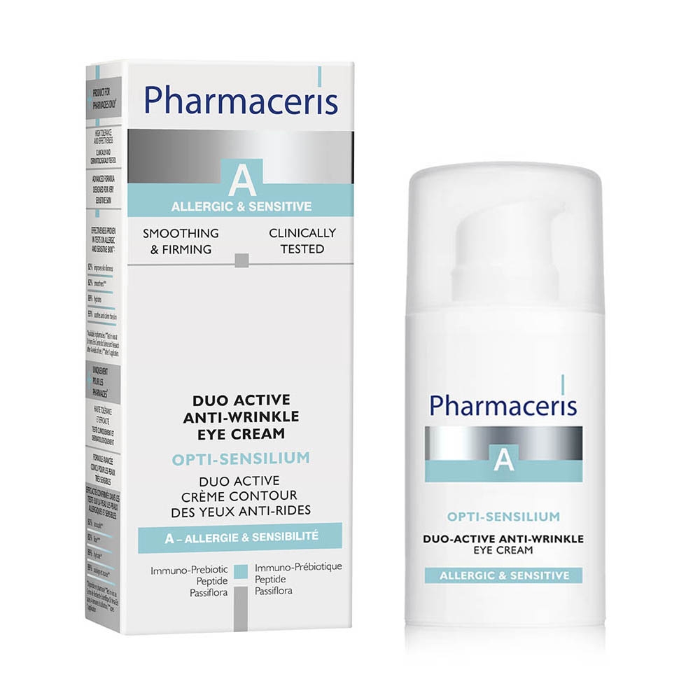 PHARMACERIS A OPTI-SENSILIUM DUO-ACTIV SILMAKREEM SPF10 15ML - Tootepilt 
