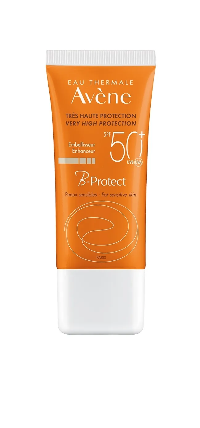AVENE SUN PÄIKESEKAITSEKREEM B-PROTECT TÄIUSTAV SPF50+ 30ML - Tootepilt 