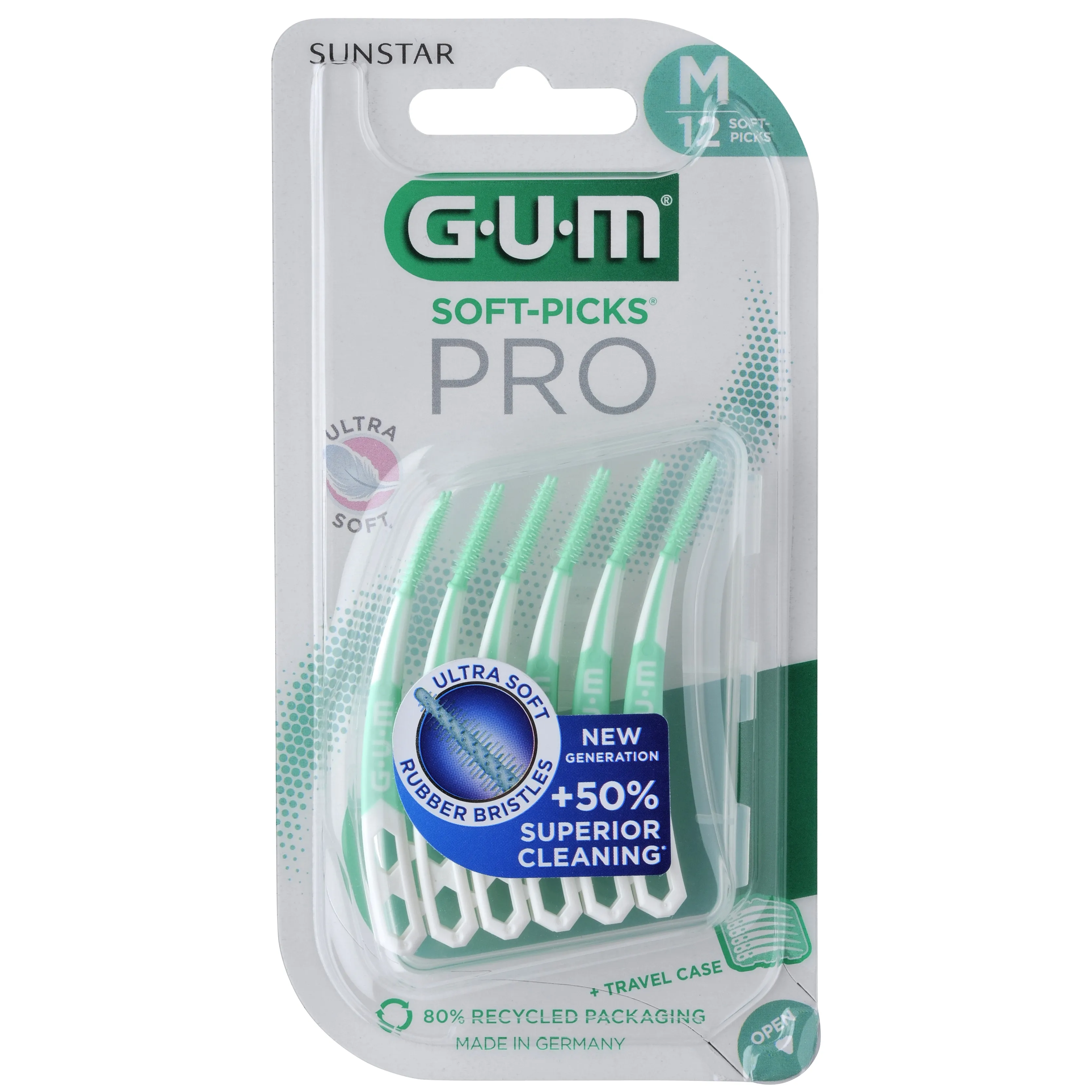 GUM SOFT-PICKS PRO HAMBATIKUD REGULAR N12 - Tootepilt 
