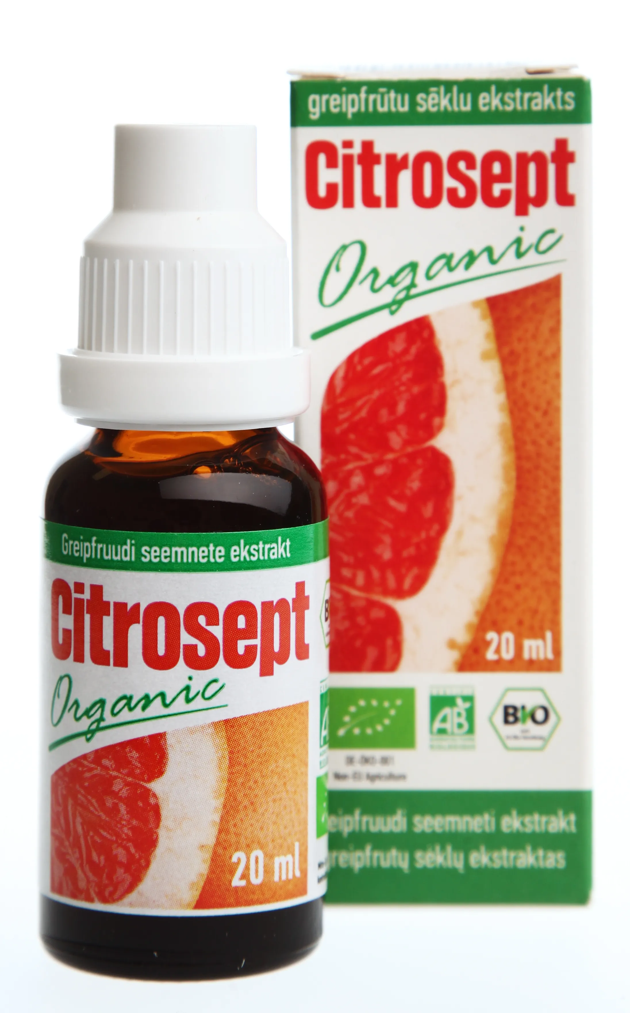 CITROSEPT ORGANIC 20ML - Tootepilt 