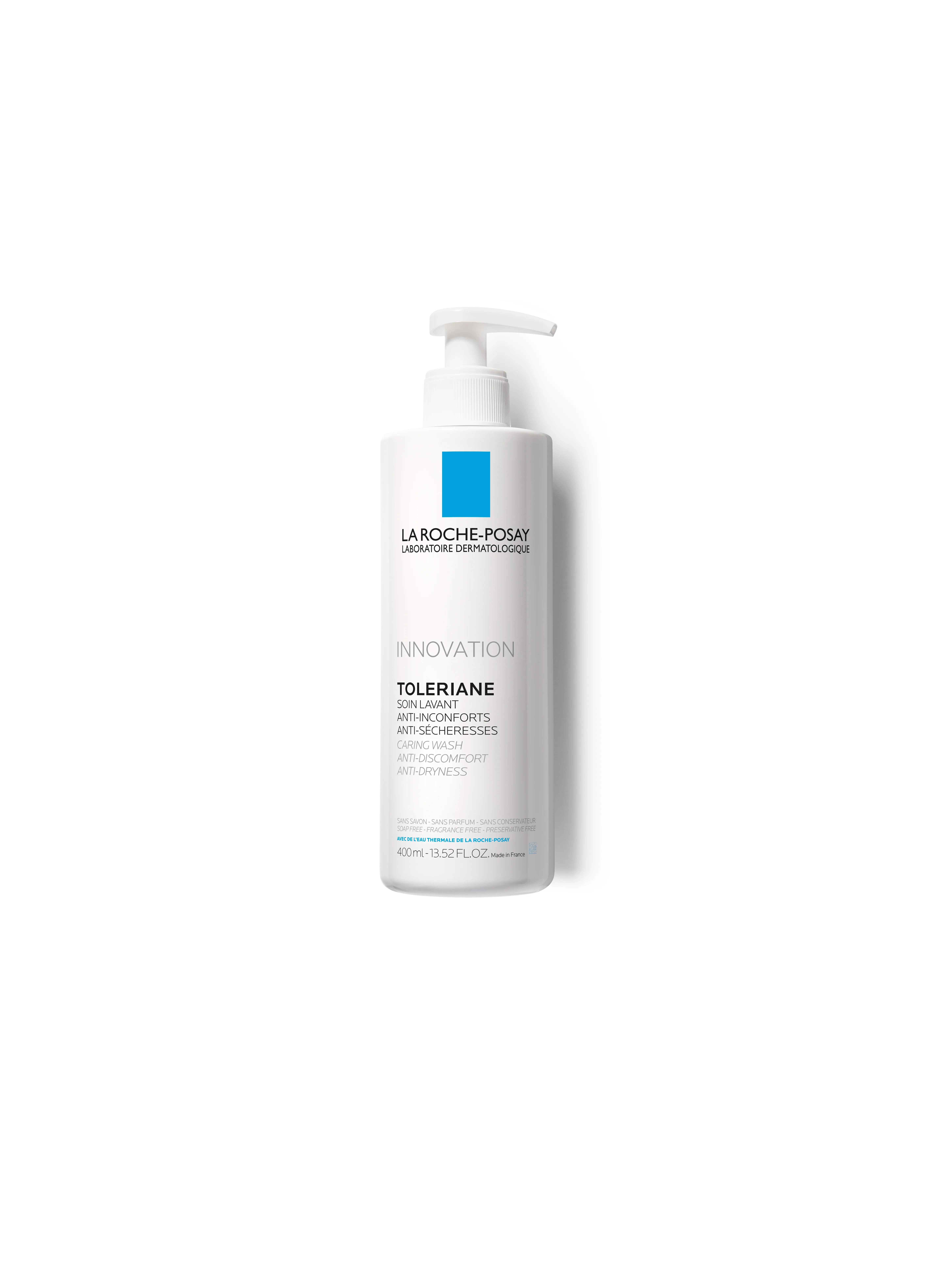 LA ROCHE-POSAY TOLERIANE HOOLDAV NÄOPESUKREEM 400ML - Tootepilt 