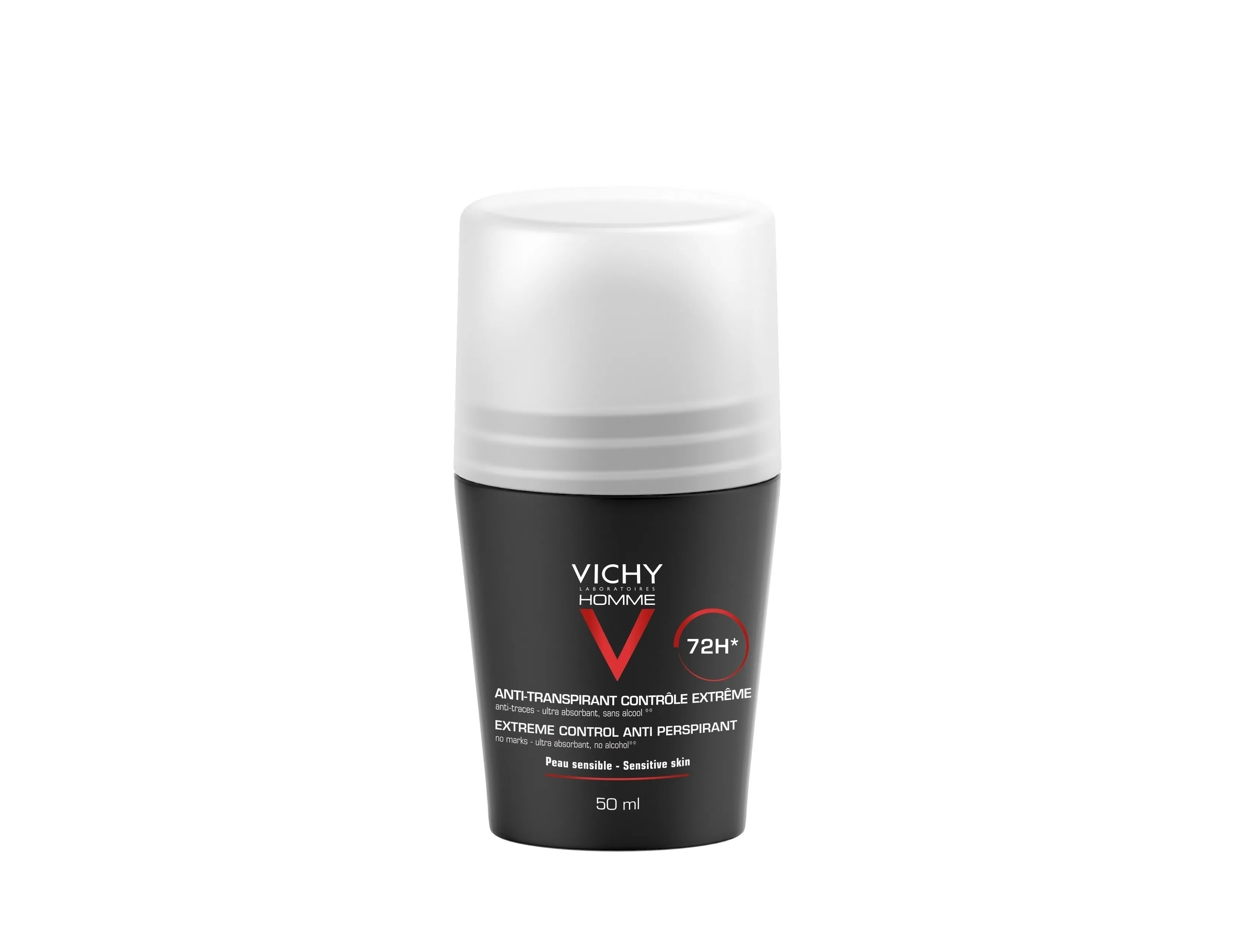 VICHY HOMME ANTIPERSPIRANT ROLL-ON HIGISTAMISVASTANE 50ML - Tootepilt 