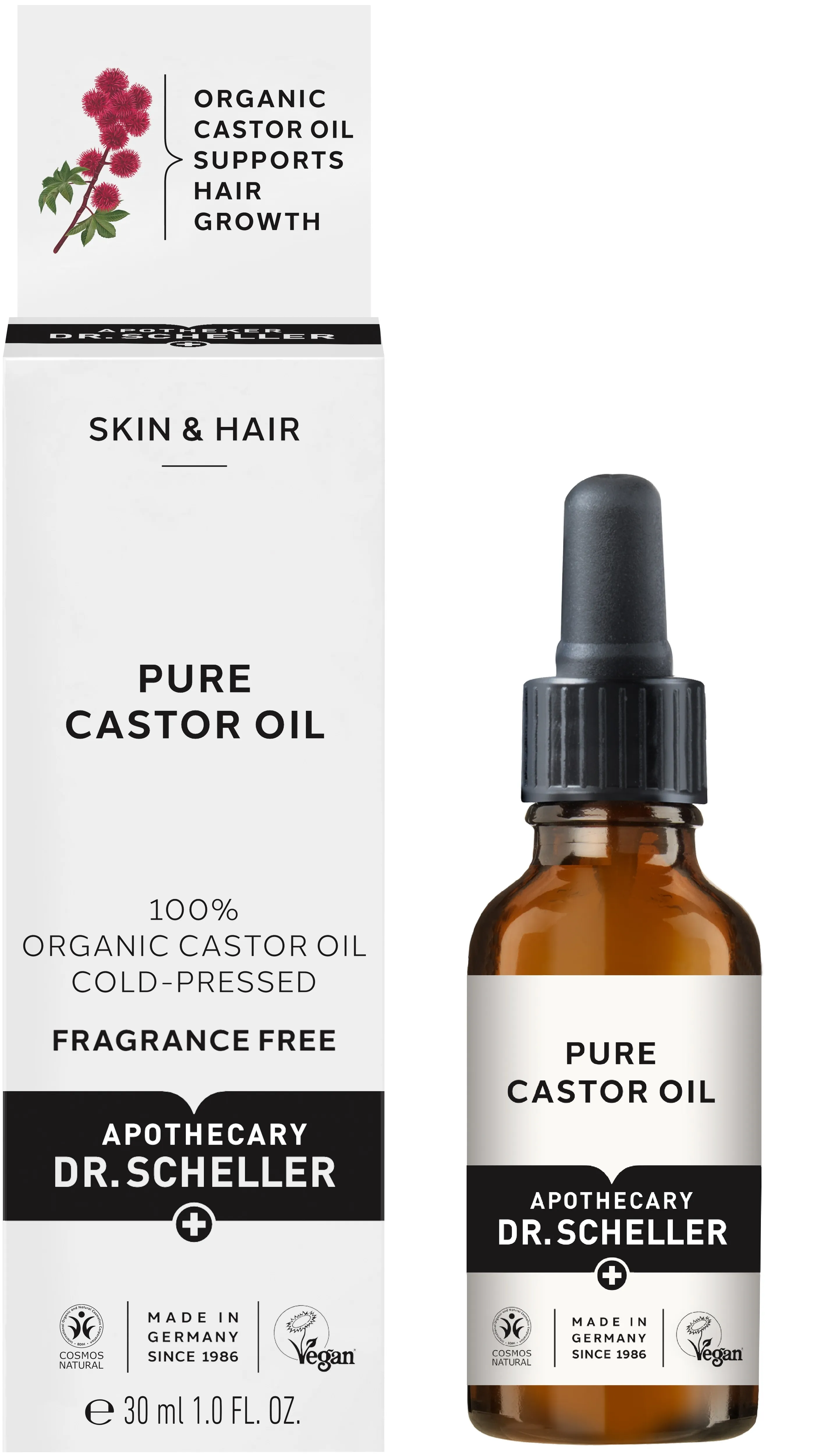 DR. SCHELLER RIITSINUSÕLI 100% ORGAANILINE 30ML - Tootepilt 