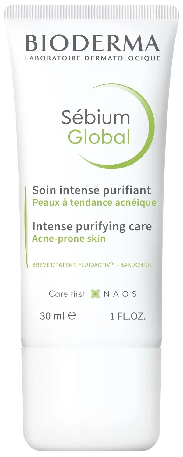 BIODERMA SEBIUM GLOBAL NÄOKREEM INTENSIIVNE 30ML - Tootepilt 