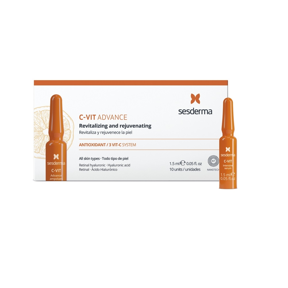 SESDERMA C-VIT ADVANCE AMPULLID 10X1,5ML - Tootepilt 