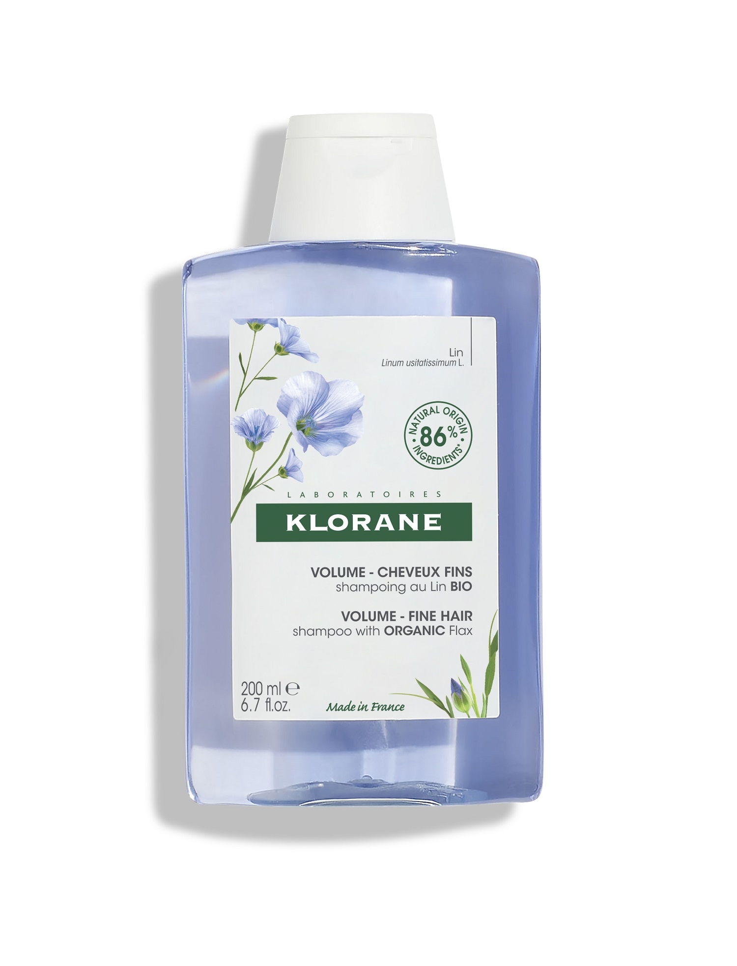 KLORANE SHAMPOON LINAEKSTRAKTIGA 200ML - Tootepilt 