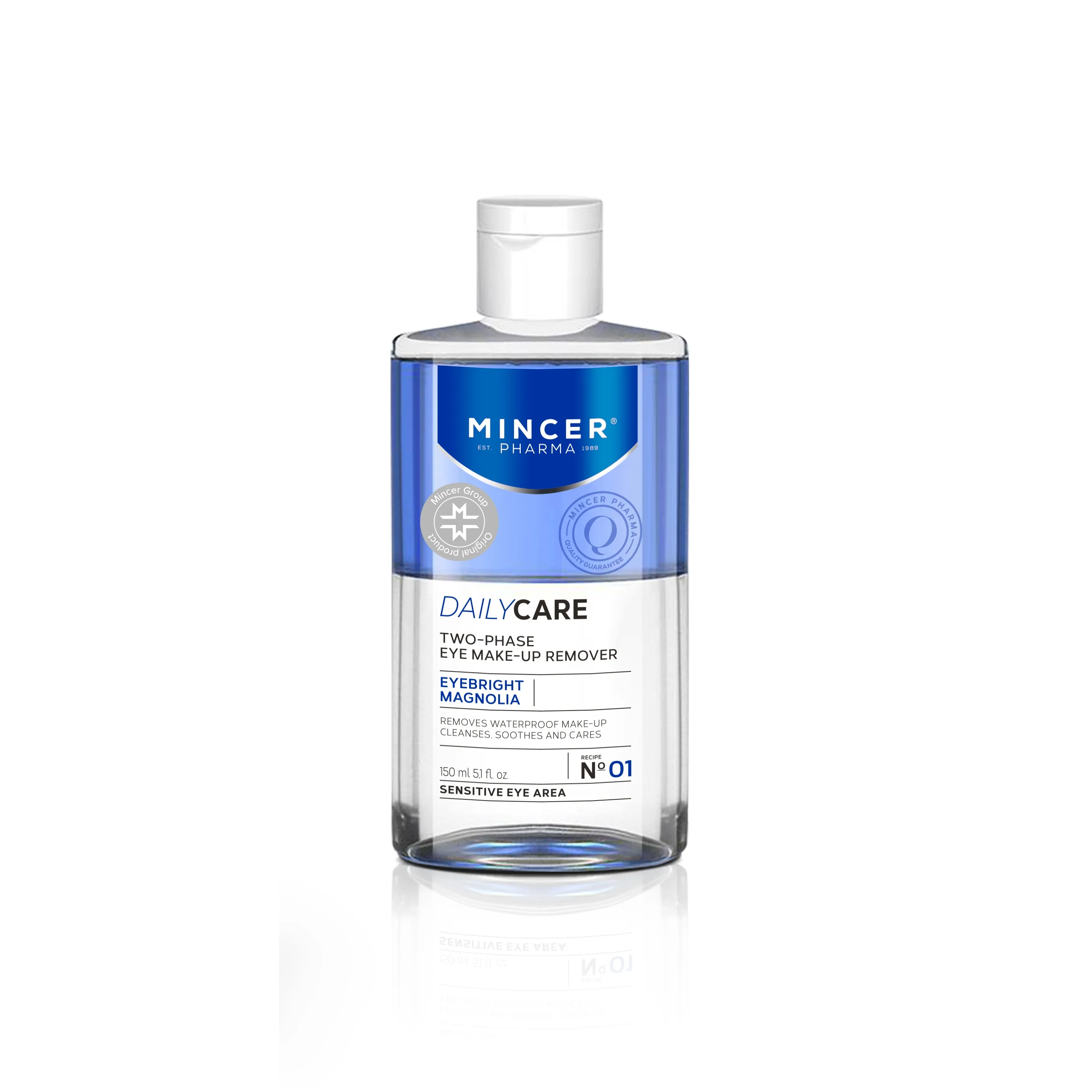MINCER PHARMA KAHEFAASILINE SILMAMEIGIEEMALDAJA 150ML - Tootepilt 