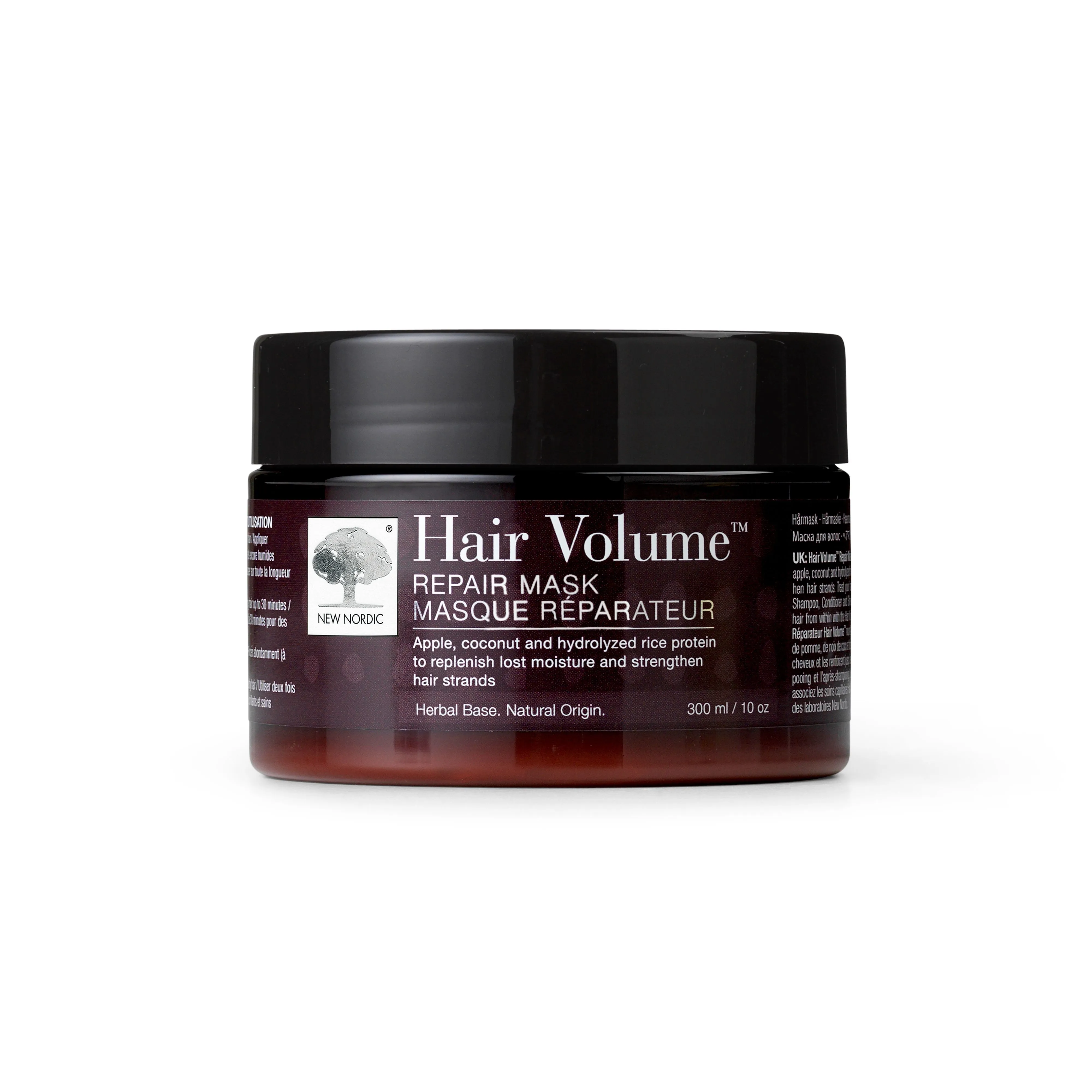 NEW NORDIC HAIR VOLUME JUUKSEMASK TAASTAV 300ML - Tootepilt 