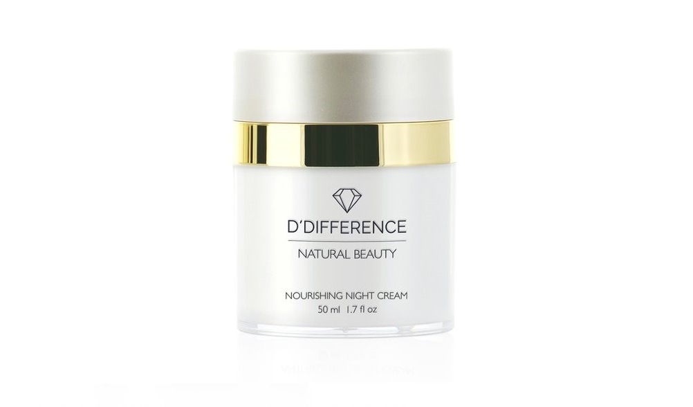 D`DIFFERENCE NATURAL BEAUTY 4D ÖÖKREEM TOITEV JA NIISUTAV 50ML - Tootepilt 