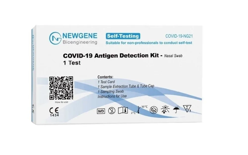 ANTIGEENI KIIRTEST COVID-19 NEWGENE ISE TESTIMISEKS N1 - Tootepilt 