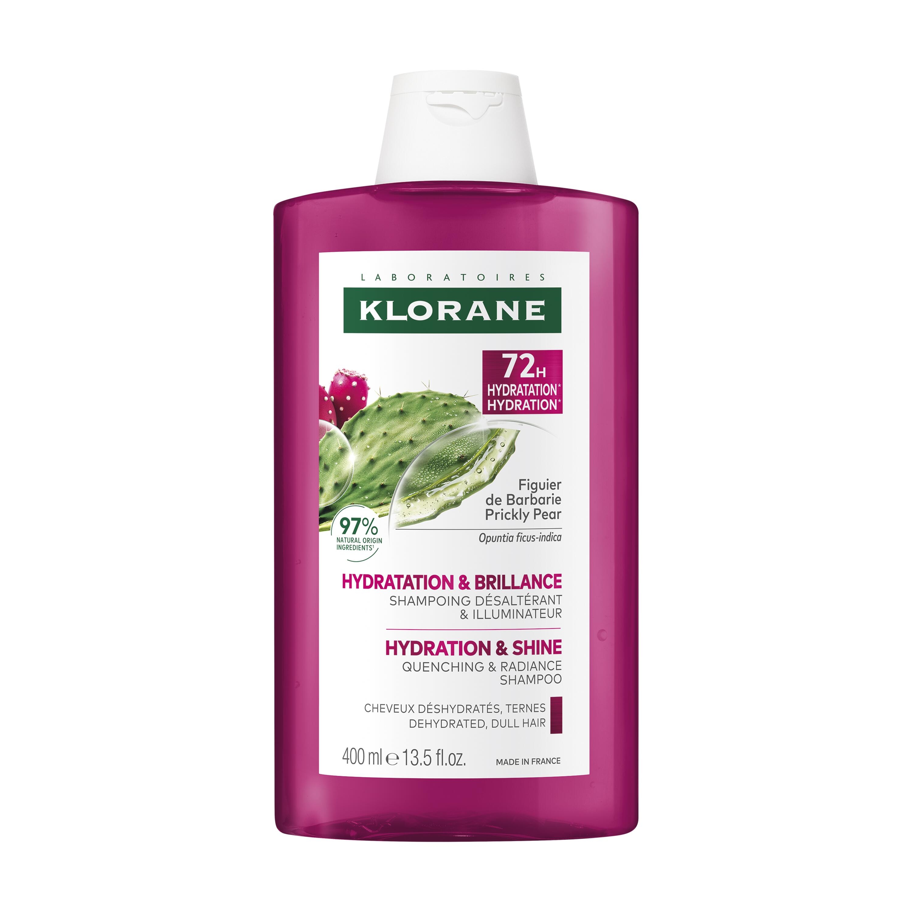 KLORANE SHAMPOON 72H NIISUTAV JA SÄRA ANDEV 400ML - Tootepilt 