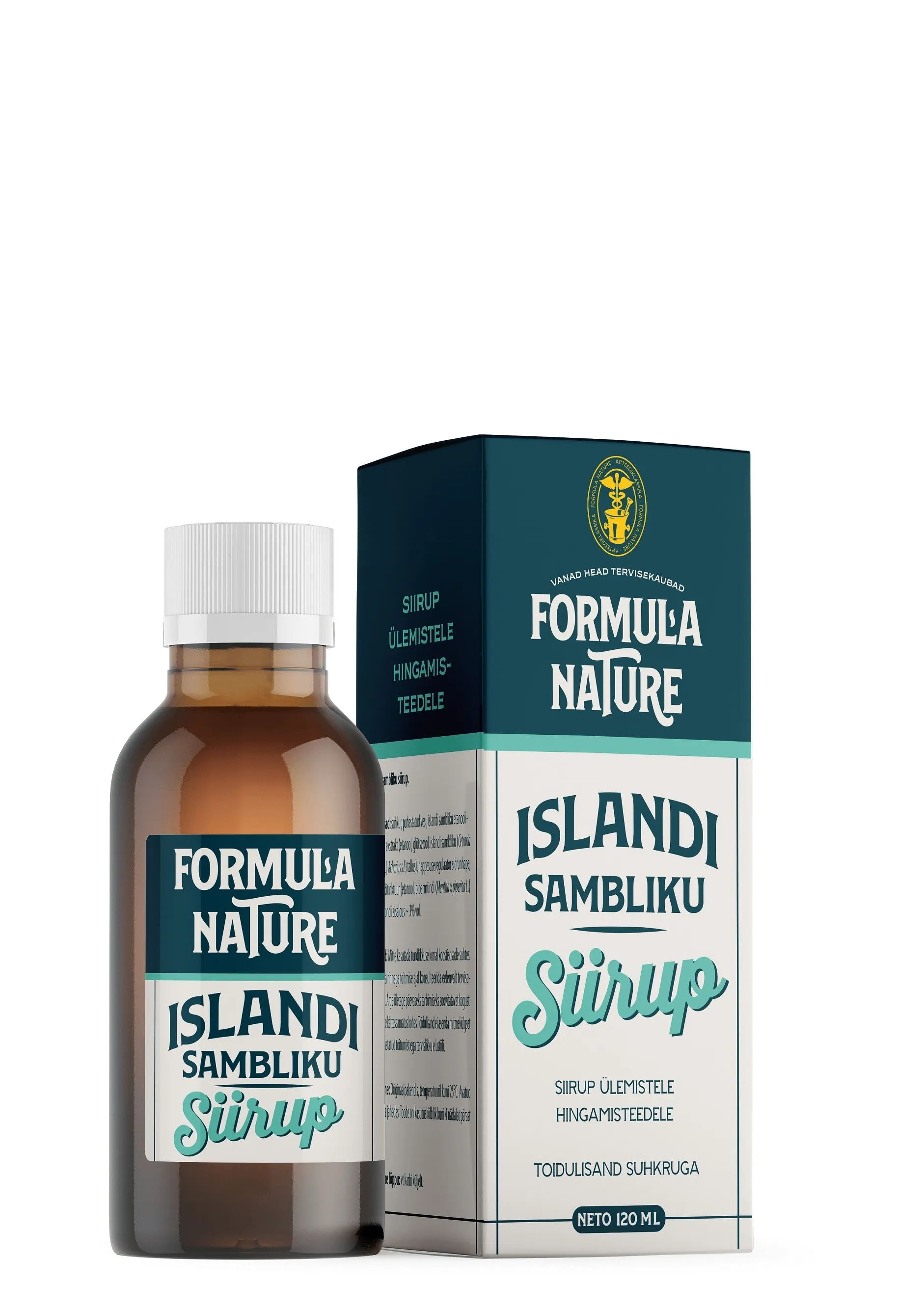 FORMULA NATURE ISLANDI SAMBLIKU SIIRUP 120ML - Tootepilt 