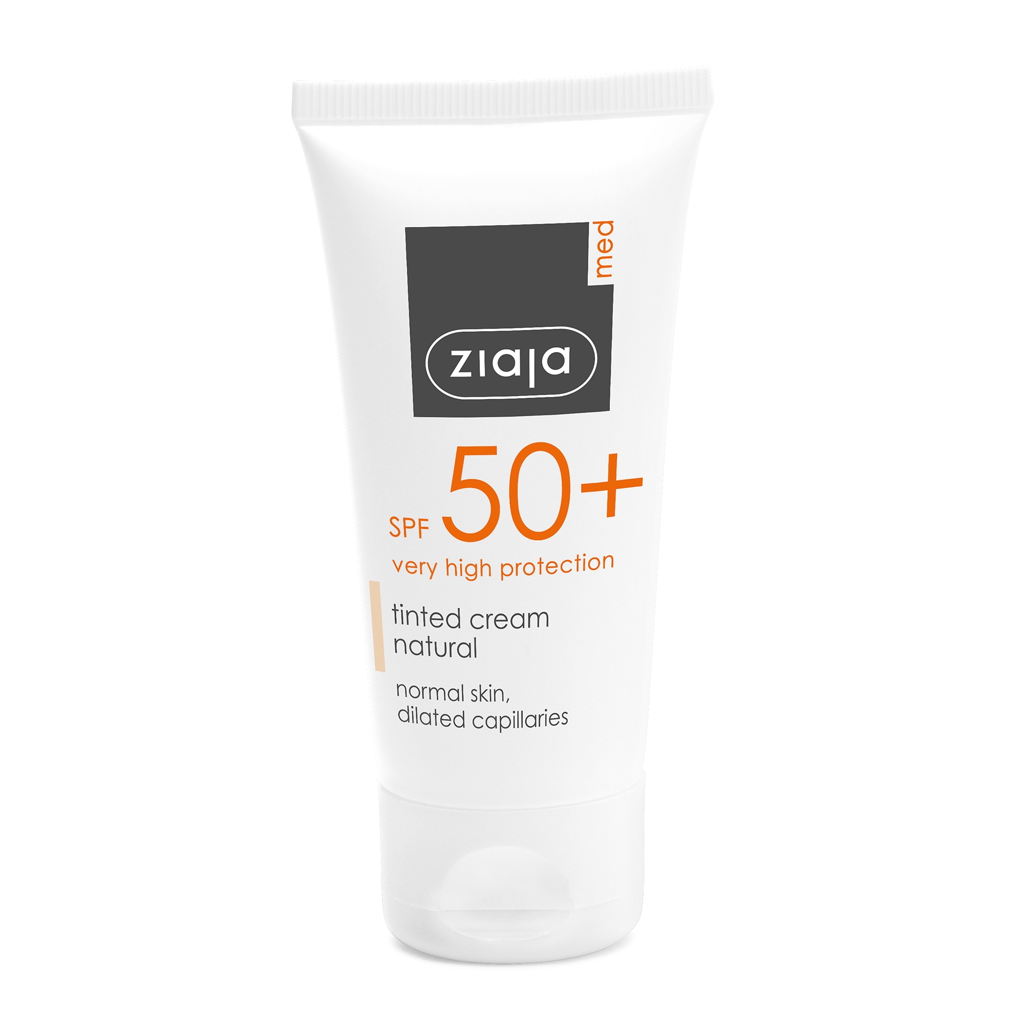ZIAJA MED PÄEVAKREEM NORMAALSELE NAHALE SPF50+ TOONIV 50ML - Tootepilt 