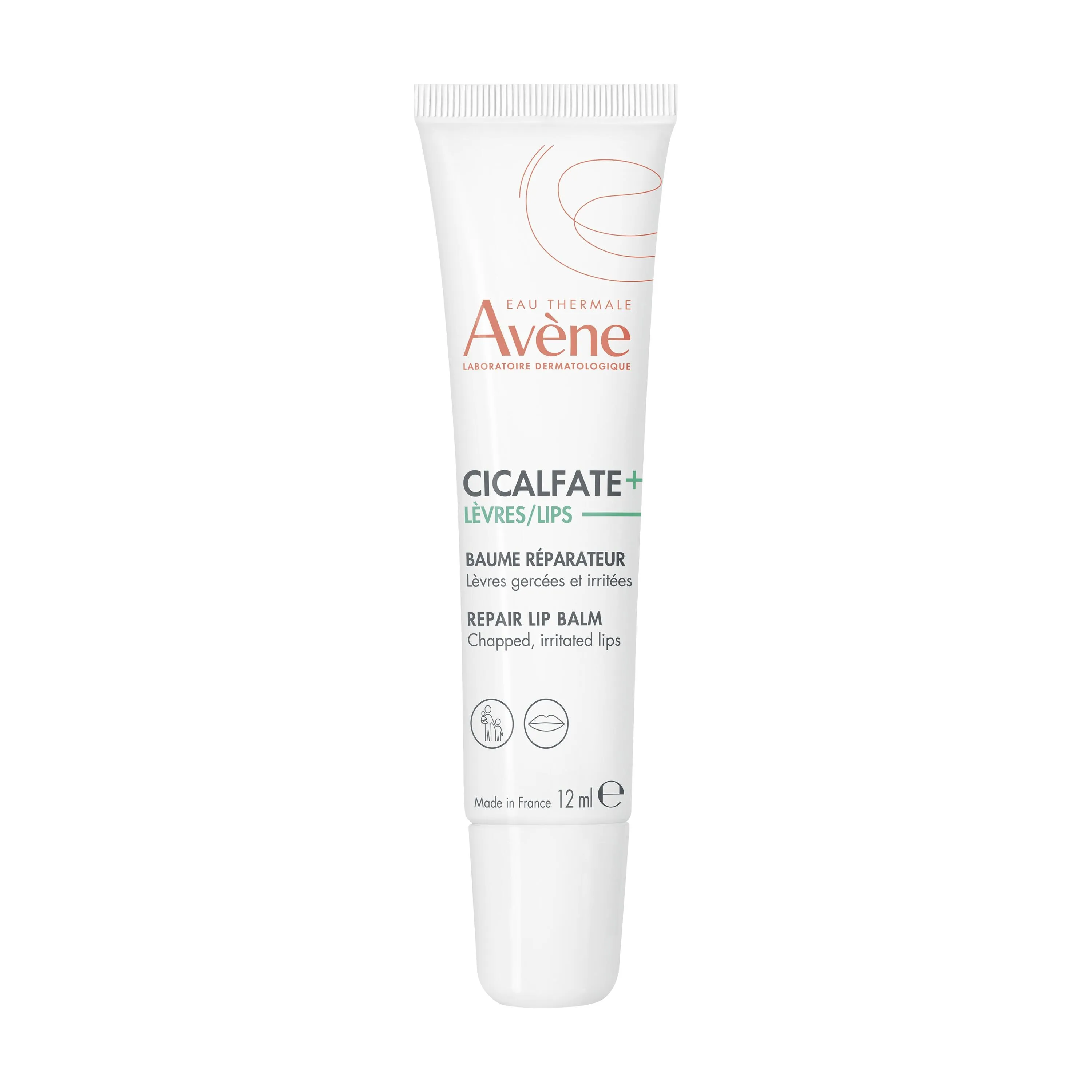 AVENE CICALFATE+ HUULEPALSAM TAASTAV 12ML - Tootepilt 