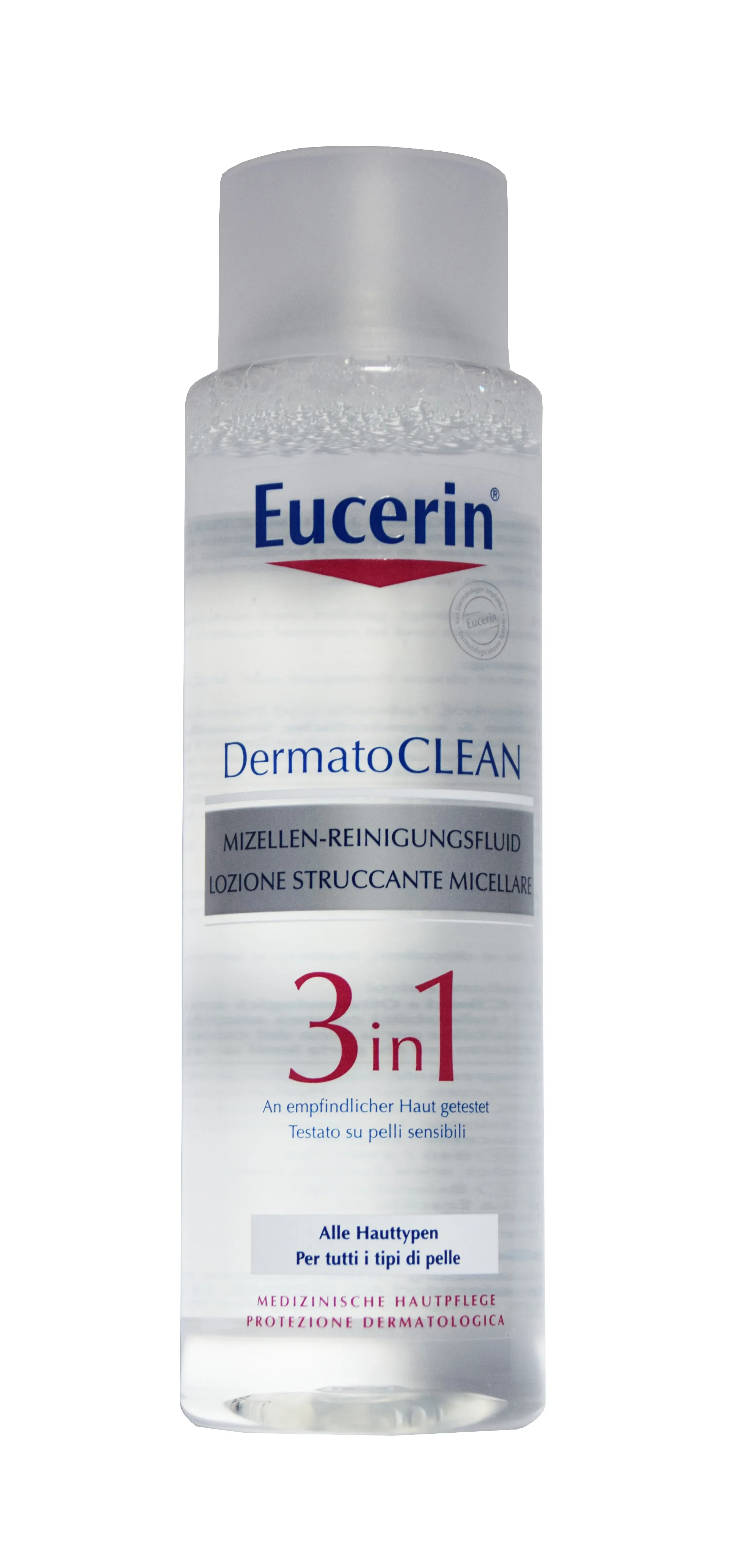 EUCERIN DERMATOCLEAN MITSELLAARVESI TUNDLIKULE NAHALE 400ML - Tootepilt 2