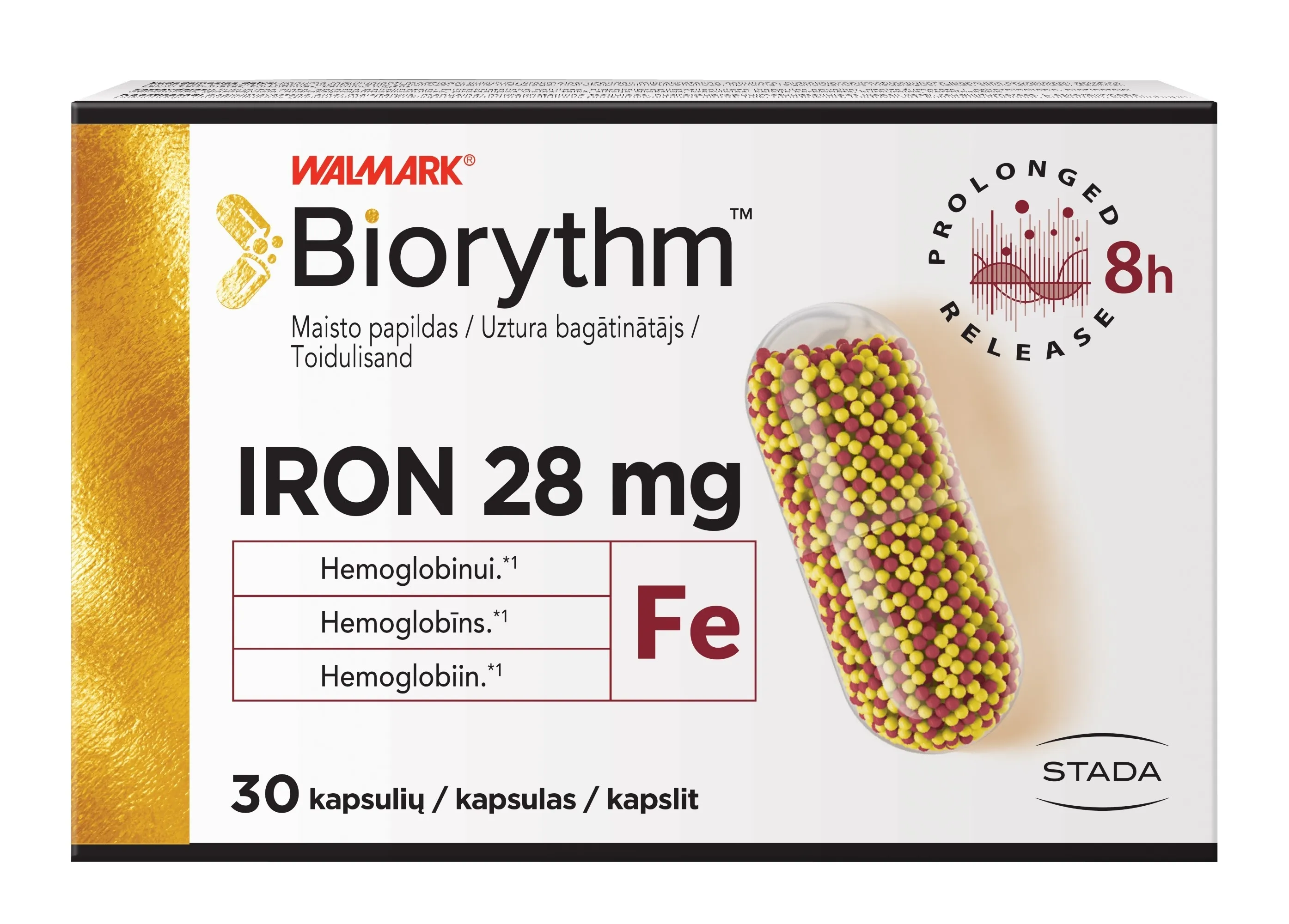WALMARK BIORYTHM RAUD KAPSLID N30 - Tootepilt 