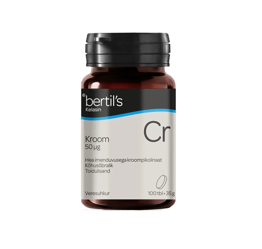 BERTILS KROOM TBL 50MCG N100 - Tootepilt 