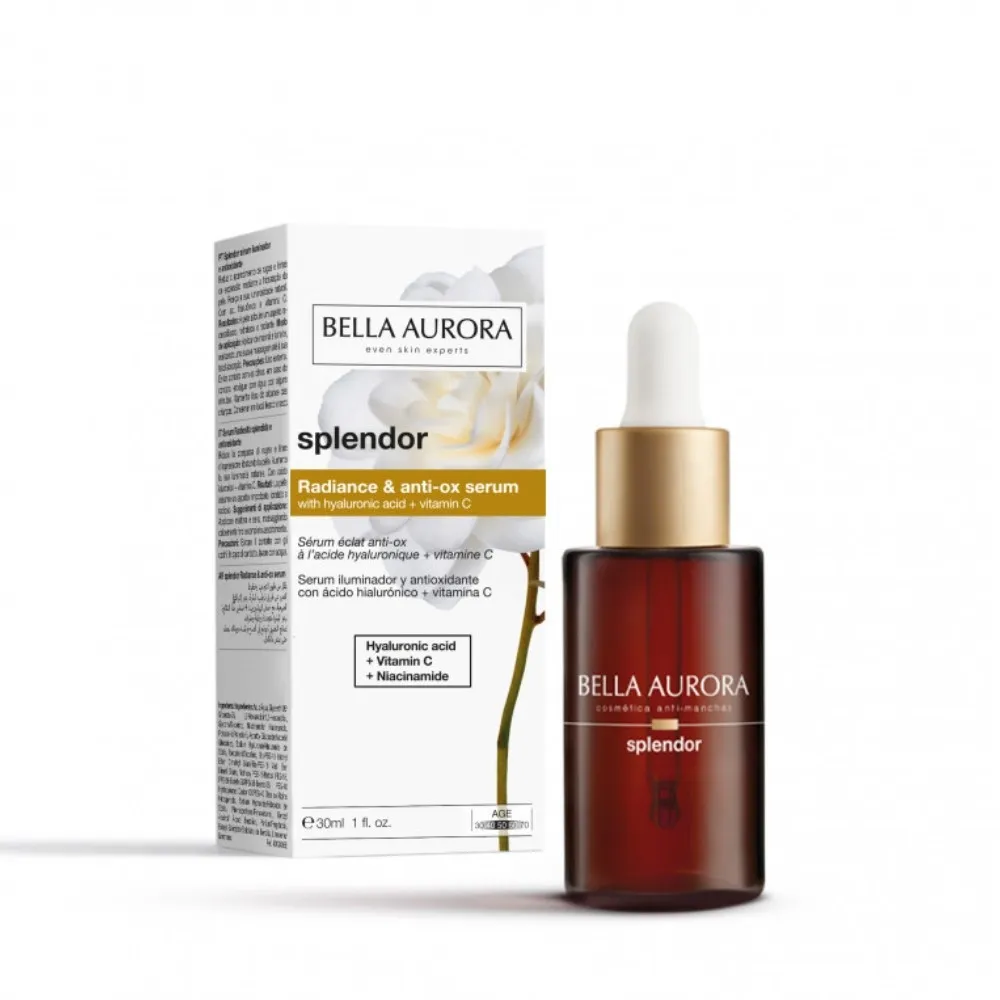 BELLA AURORA SPLENDOR SEERUM C-VIT JA HÜALUROONHAPPEGA 30ML - Tootepilt 