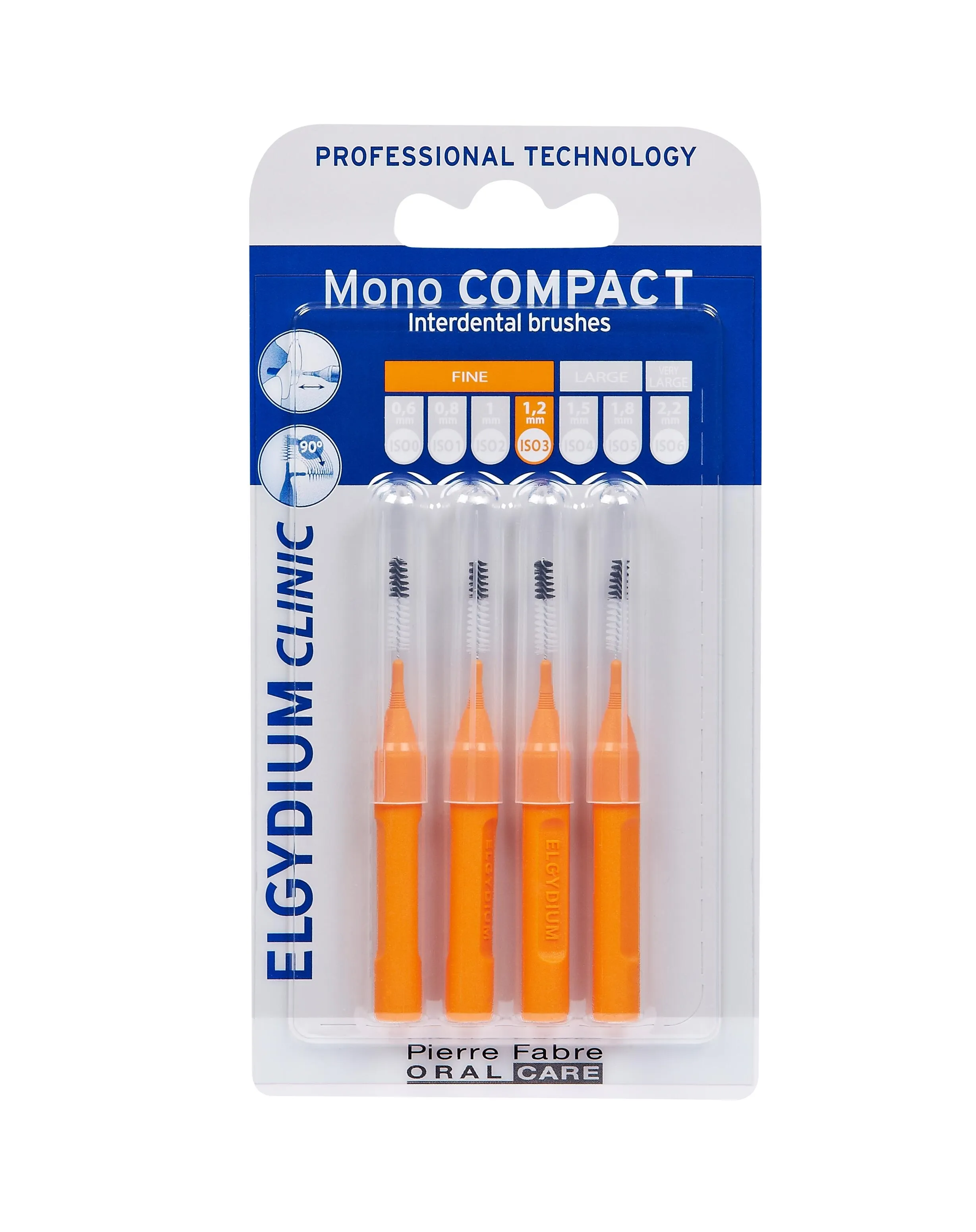 ELGYDIUM HAMBAVAHEHARI CLINIC ORANŽ 1,2MM MONOCOMPACT - Tootepilt 4