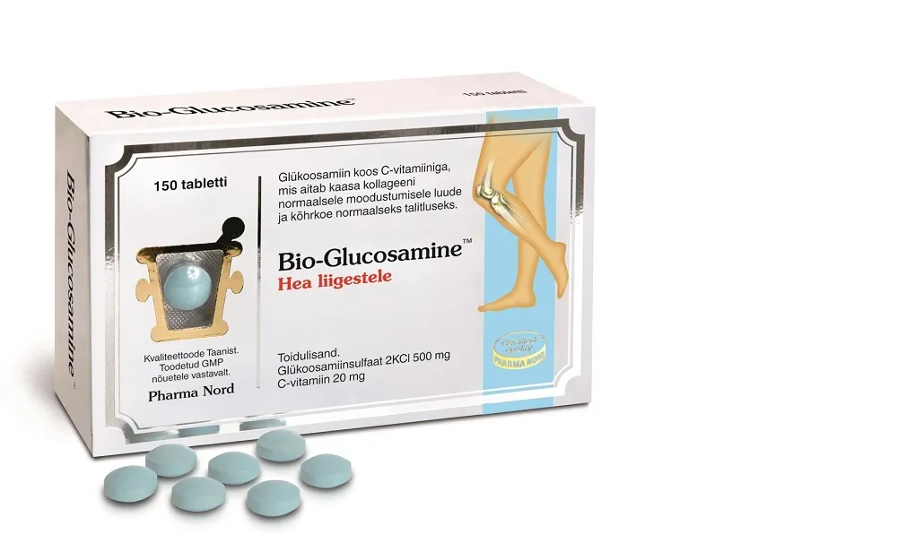 BIO-GLUCOSAMINE TBL 500MG N150 - Tootepilt 