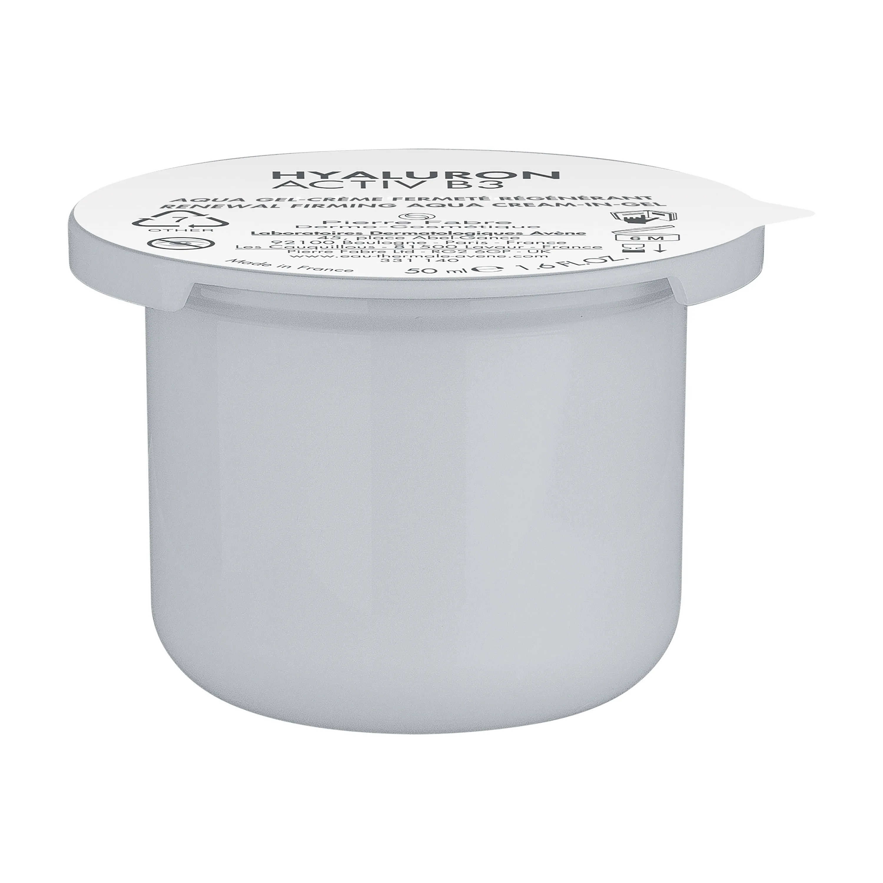 AVENE HYALURON ACTIV B3 AQUA-GEL TÄITEPAKEND 50ML - Tootepilt 2