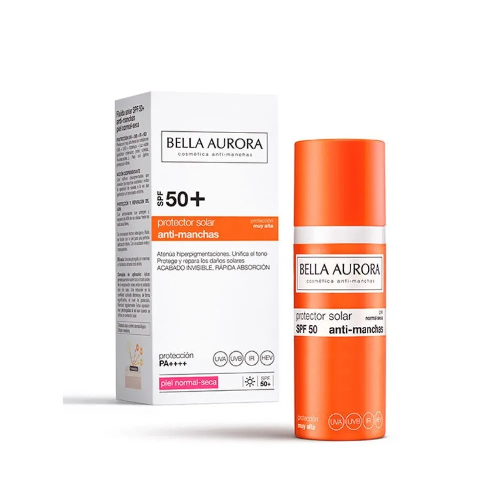 BELLA AURORA ANTI-DARK SPOTS GEEL-KREEM SPF50+ KUIV NAHK 50ML - Tootepilt 