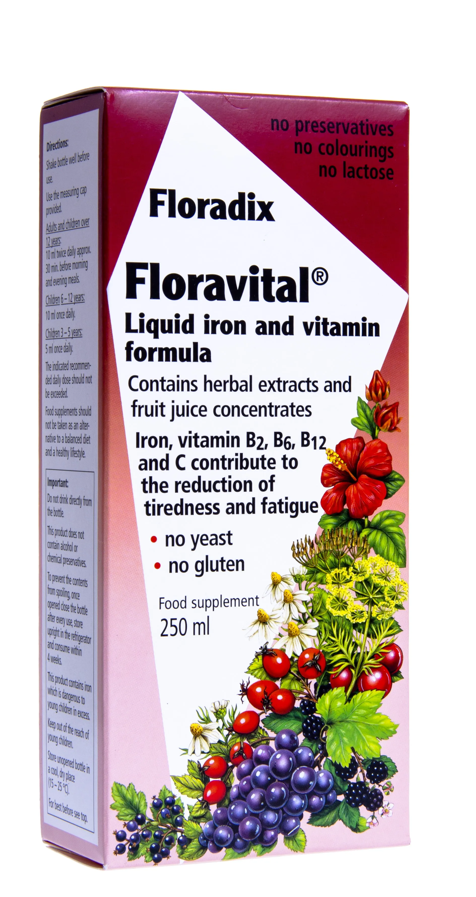 SALUS FLORADIX FLORAVITAL 250ML - Tootepilt 