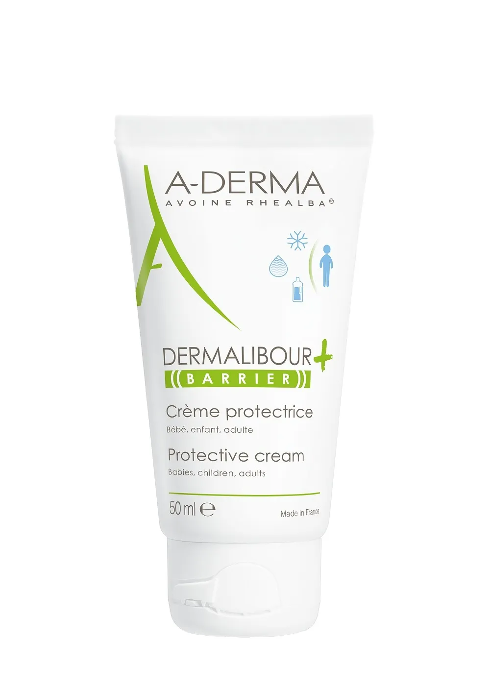 A-DERMA DERMALIBOUR+ BARRIER KAITSEV KREEM 50ML - Tootepilt 2