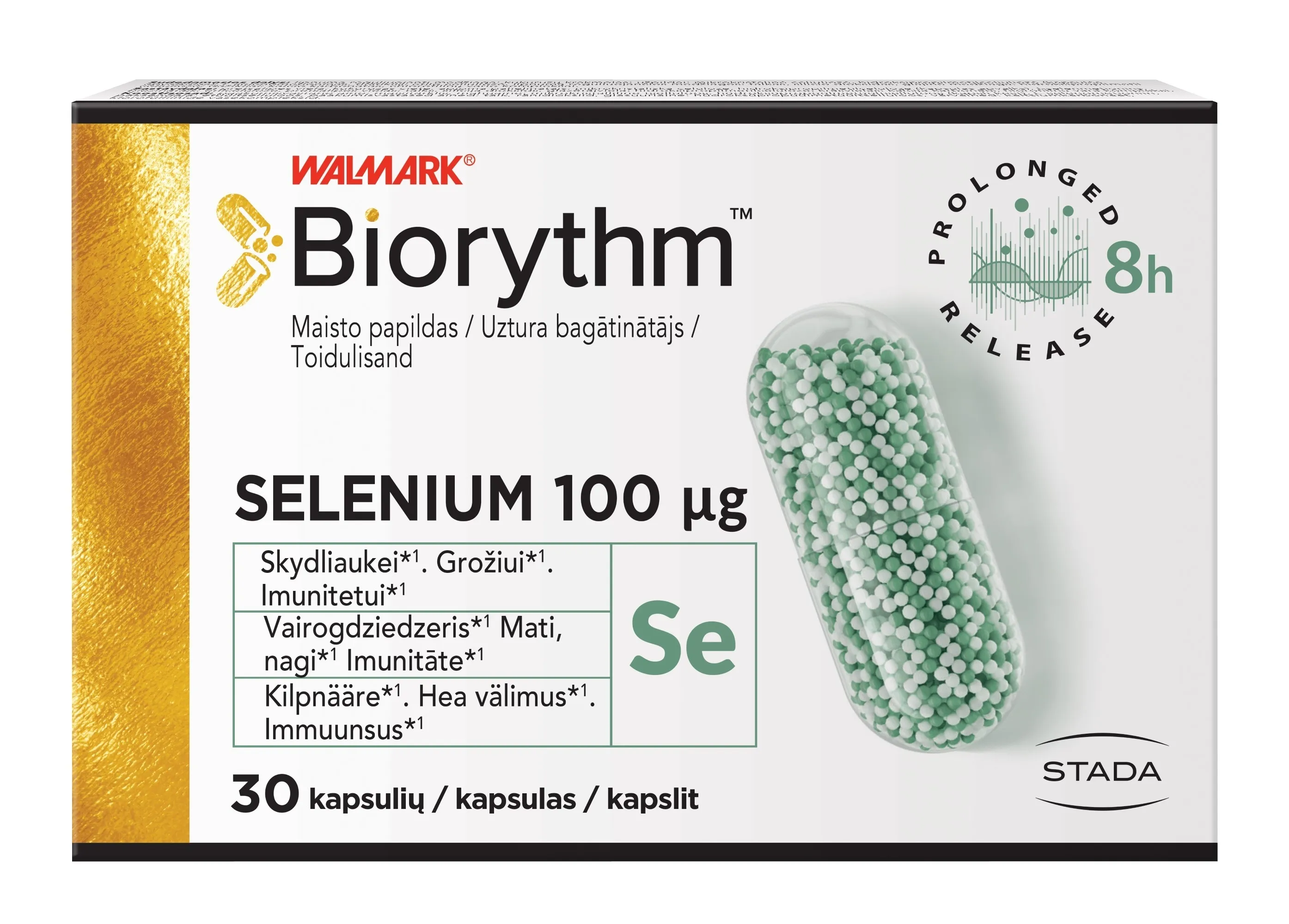 WALMARK BIORYTHM SELEEN KAPSLID N30 - Tootepilt 