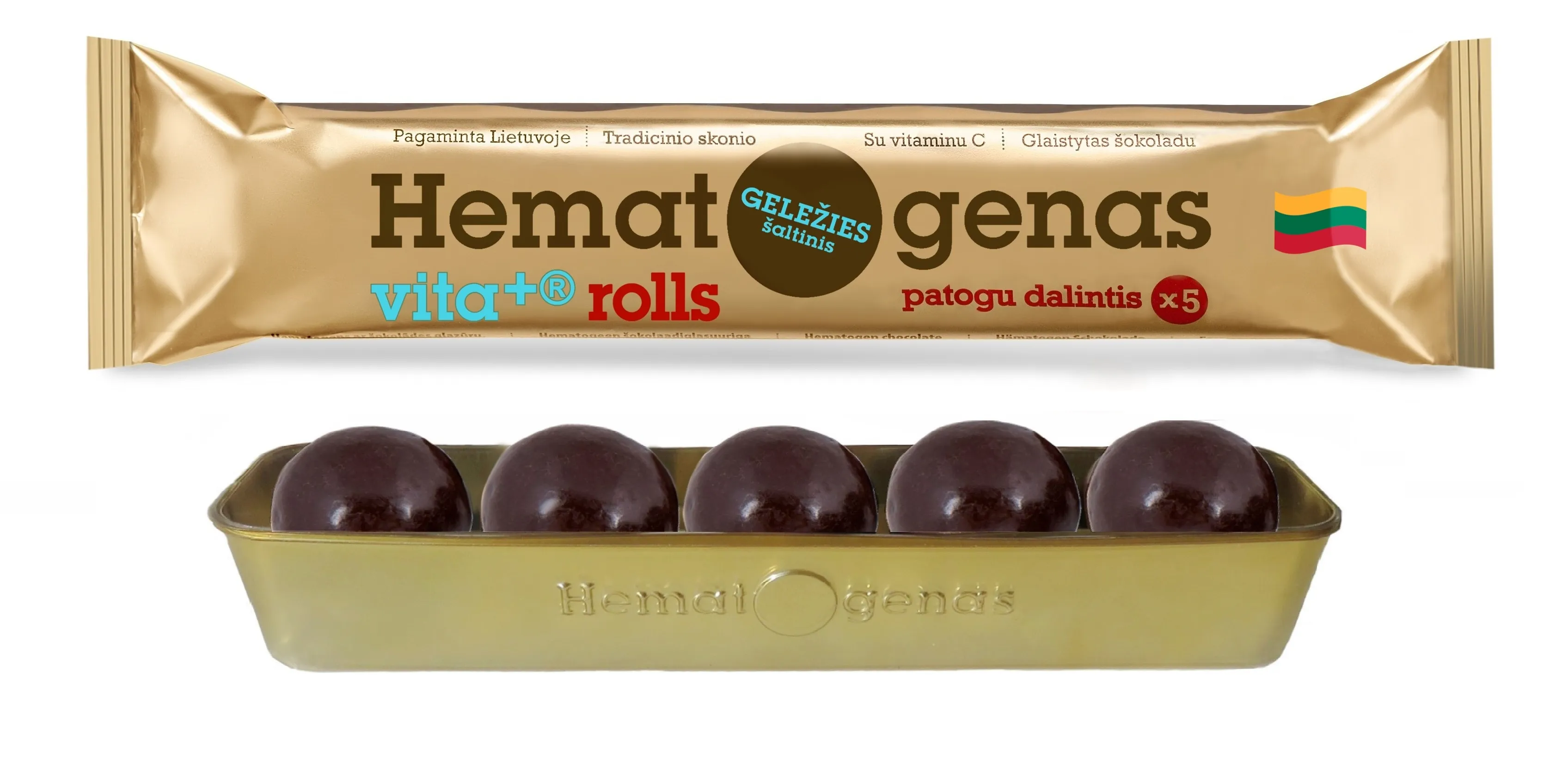 HEMATOGEEN VITA+ROLLS 65G - Tootepilt 
