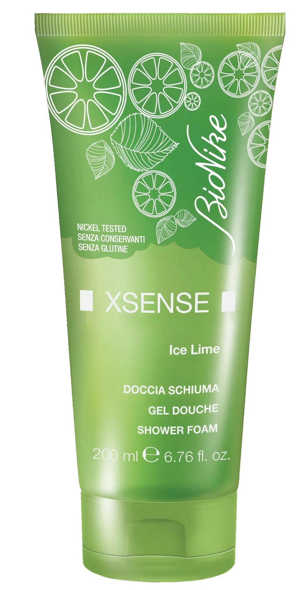 BIONIKE XSENSE ICE LIME DUSHIGEEL 200ML - Tootepilt 