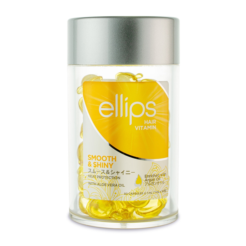 ELLIPS SMOOTH&SHINY JUUKSEVITAMIINID PEALEMÄÄRITAVAD 1ML N50 - Tootepilt 