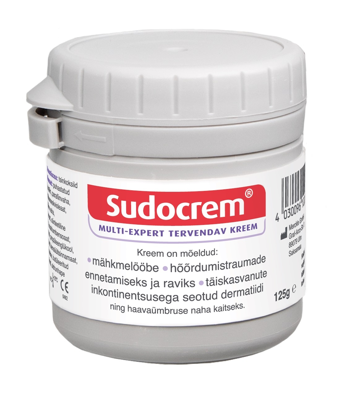 SUDOCREM MULTI-EXPERT KREEM 125G - Tootepilt 