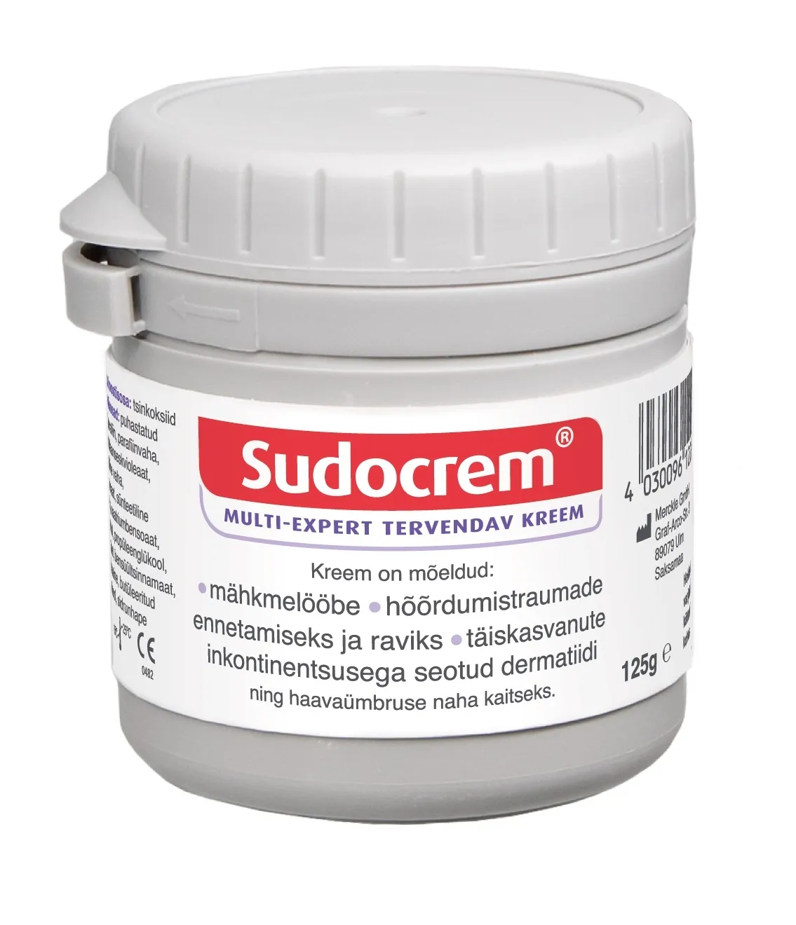 SUDOCREM MULTI-EXPERT KREEM 125G - Tootepilt 